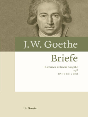 cover image of Briefe 1798
